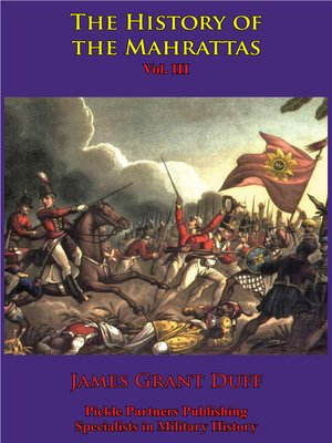 cover image of The History Of The Mahrattas